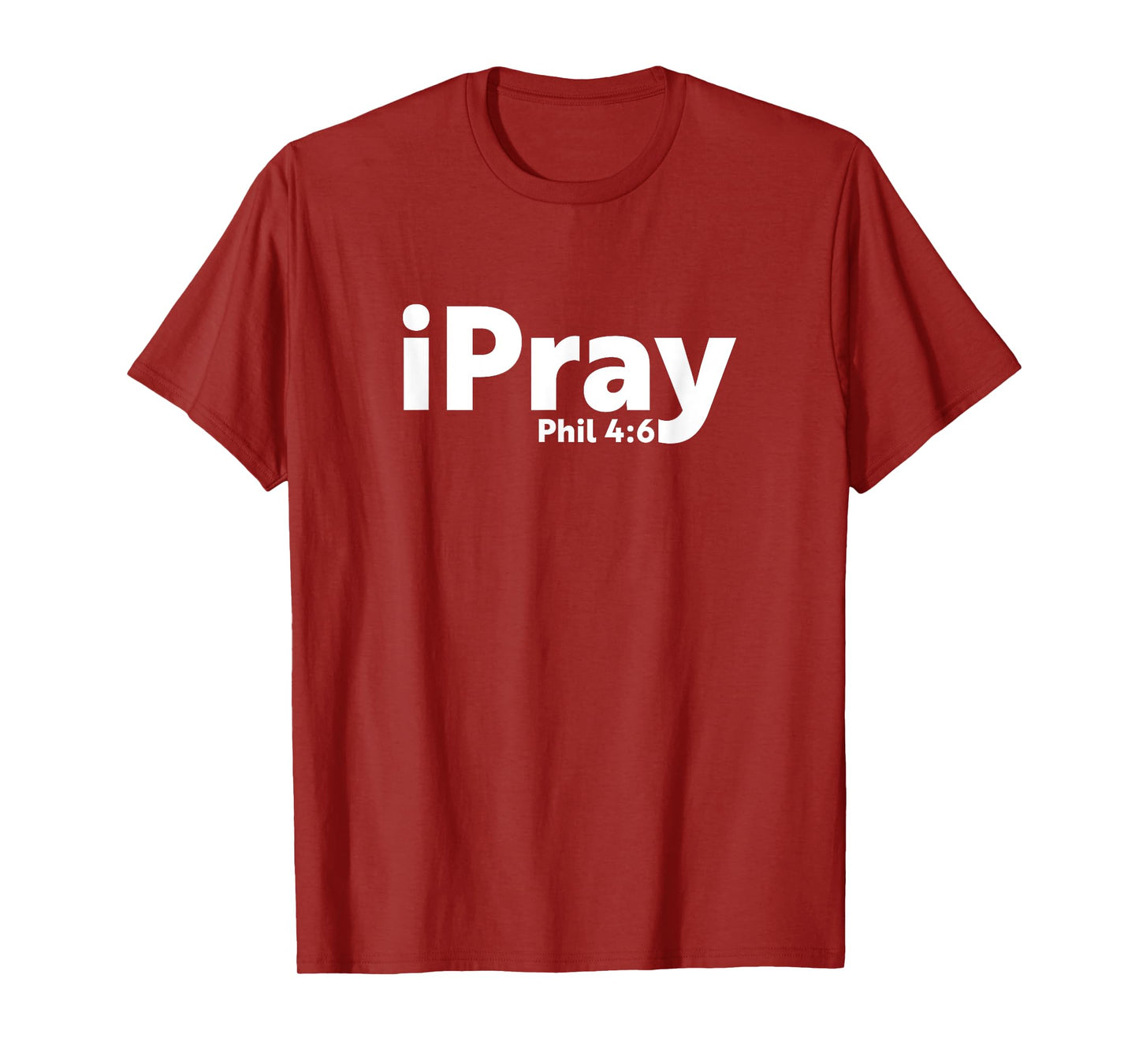Christian Prayer iPray T shirt Gift T-Shirt