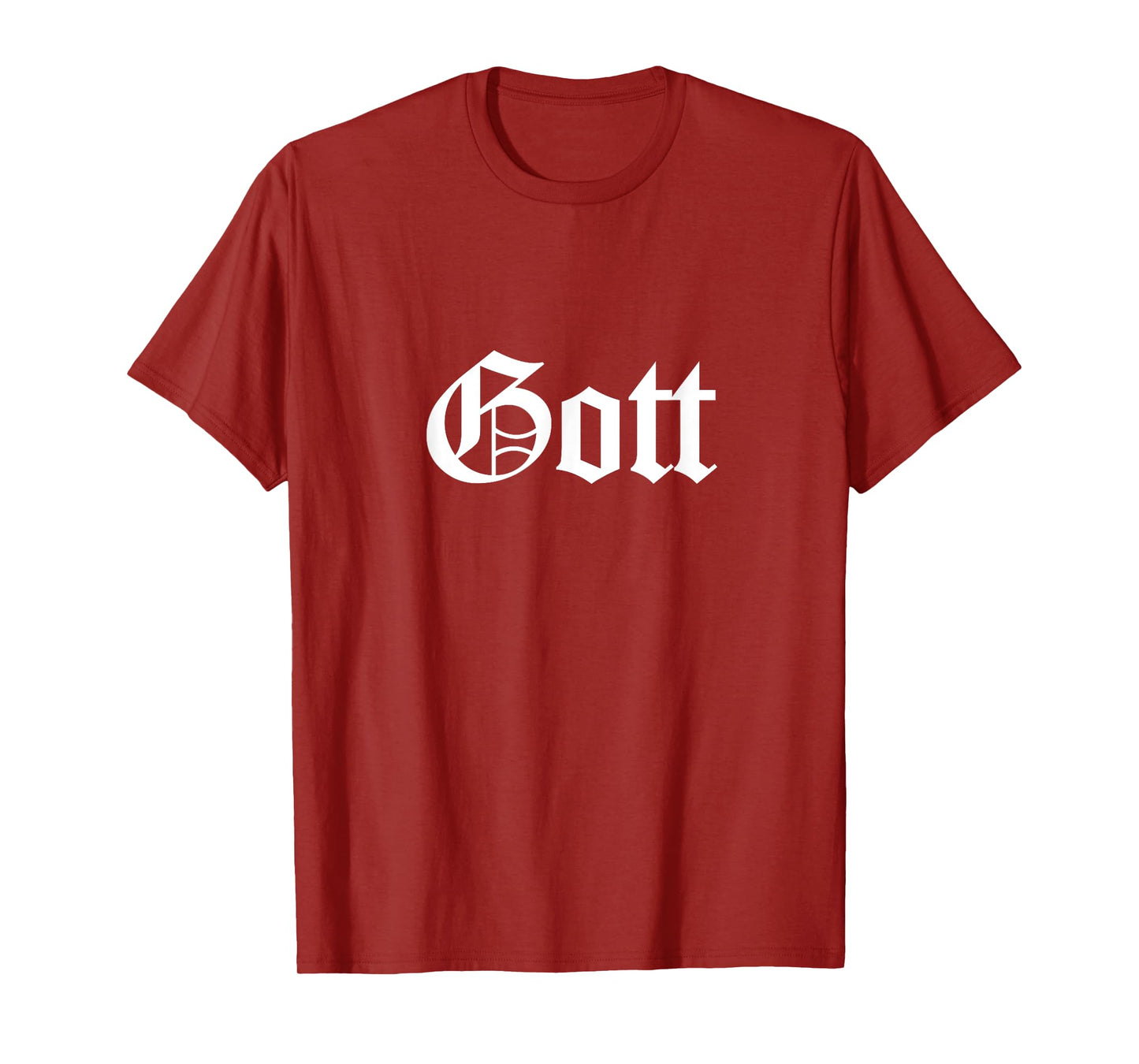 #snirt T-Shirt with God Motif T-Shirt