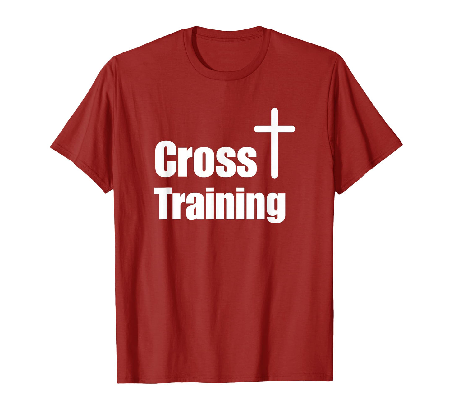 Cross Training Christian T-Shirt | Faith Workout Motivation