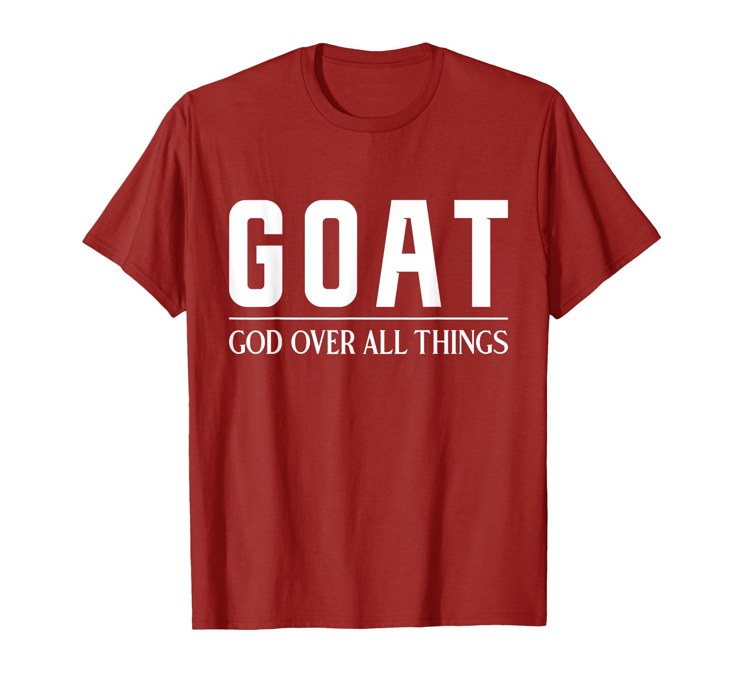 Christian Faith Jesus GOAT T-Shirt