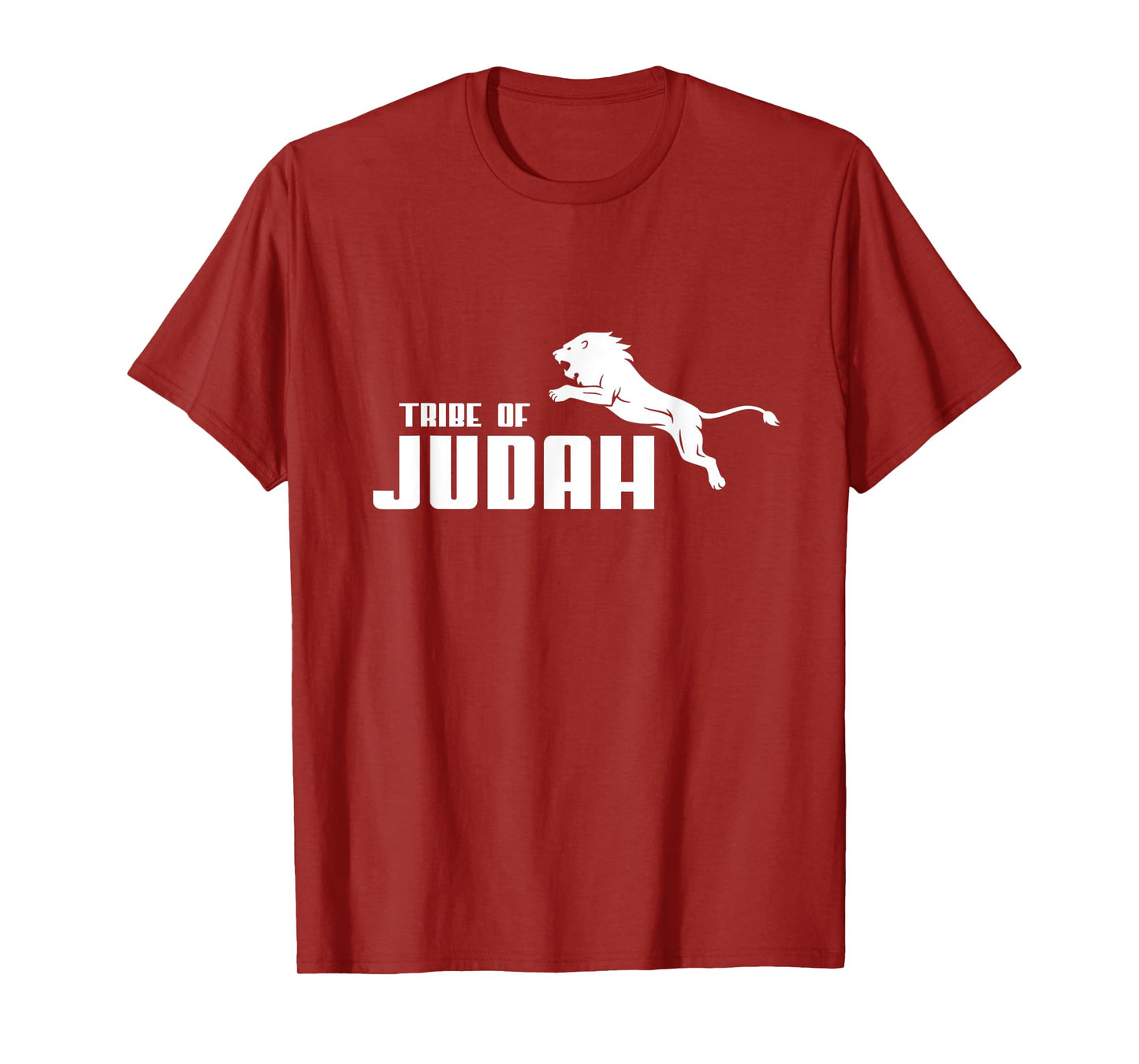 Tribe of Judah Lion Jumping Lion Of Zion Hebrew Israelite T-Shirt