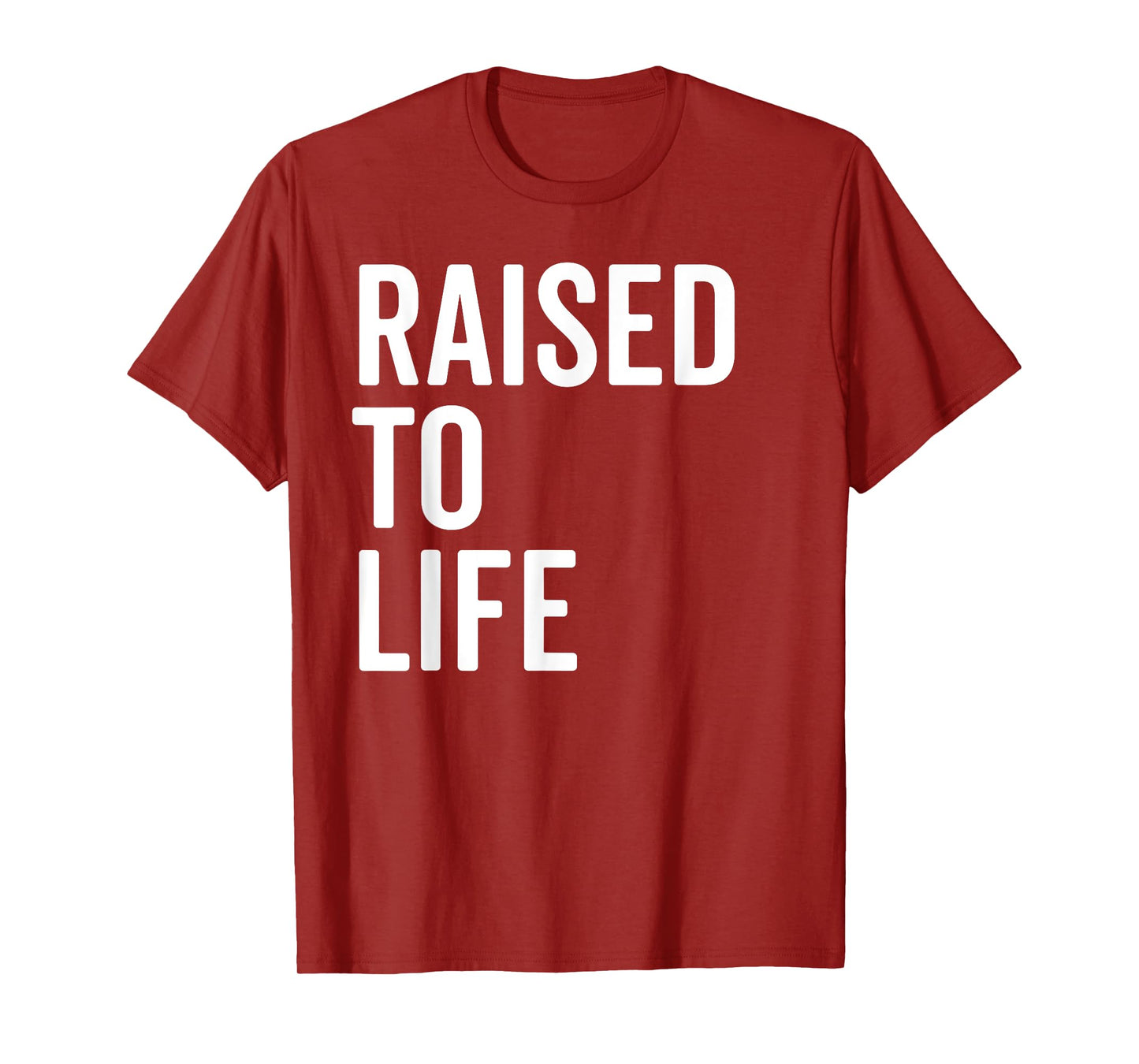Raised To Life Shirt Christian Baptism New Believer Gift Tee T-Shirt