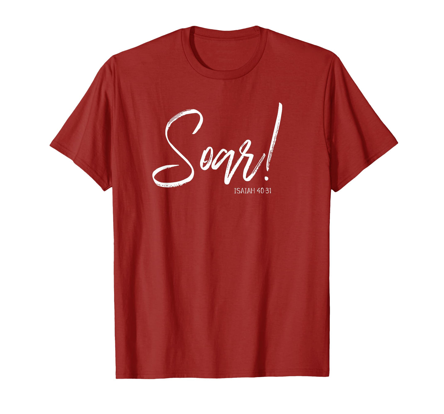 Soar On Wings Like Eagles Christian Isaiah Verse Tee Shirt T-Shirt
