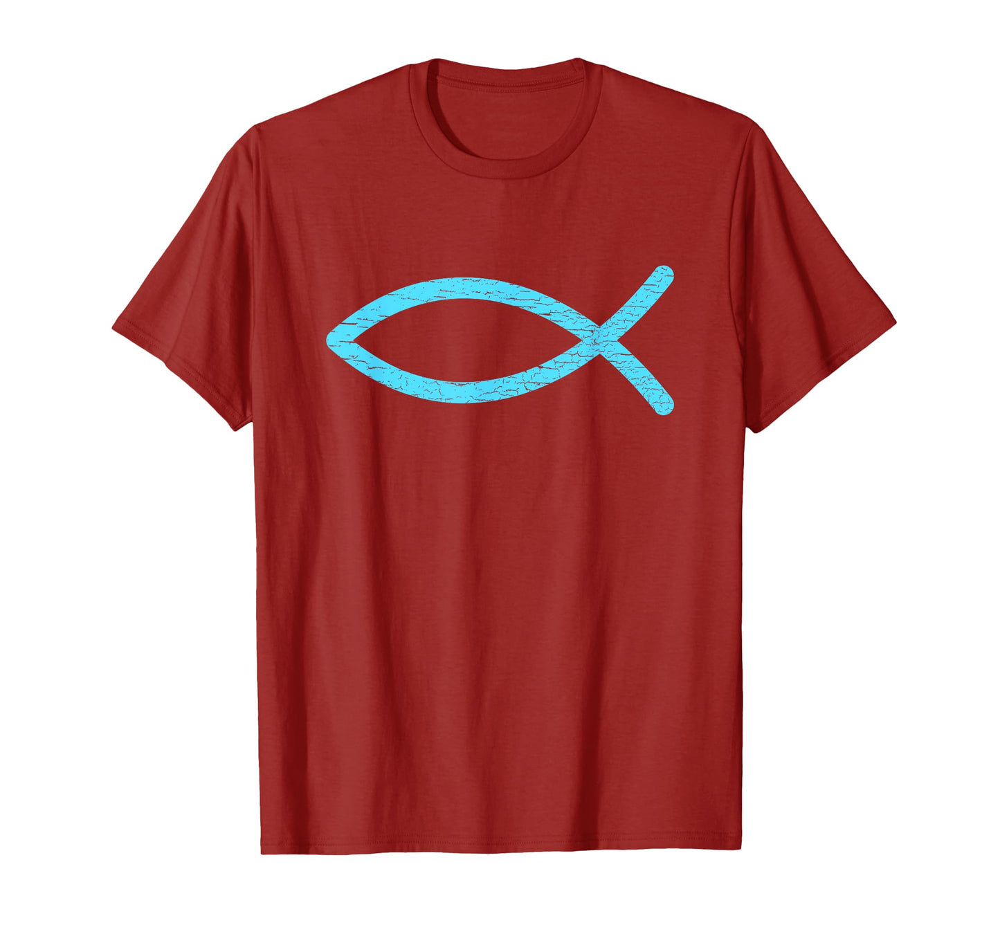 Christian Symbol Jesus Fish Ichthys Ixoye Religious Gifts T-Shirt