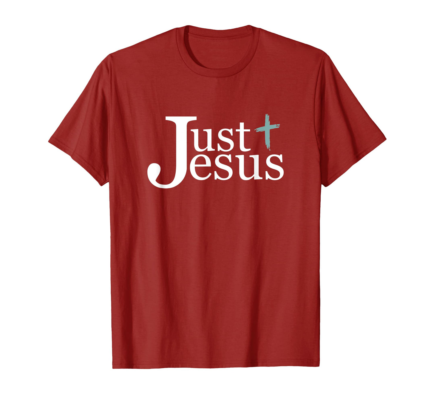 Trendy Christian for Men or Women Religious Just Jesus T-Shirt