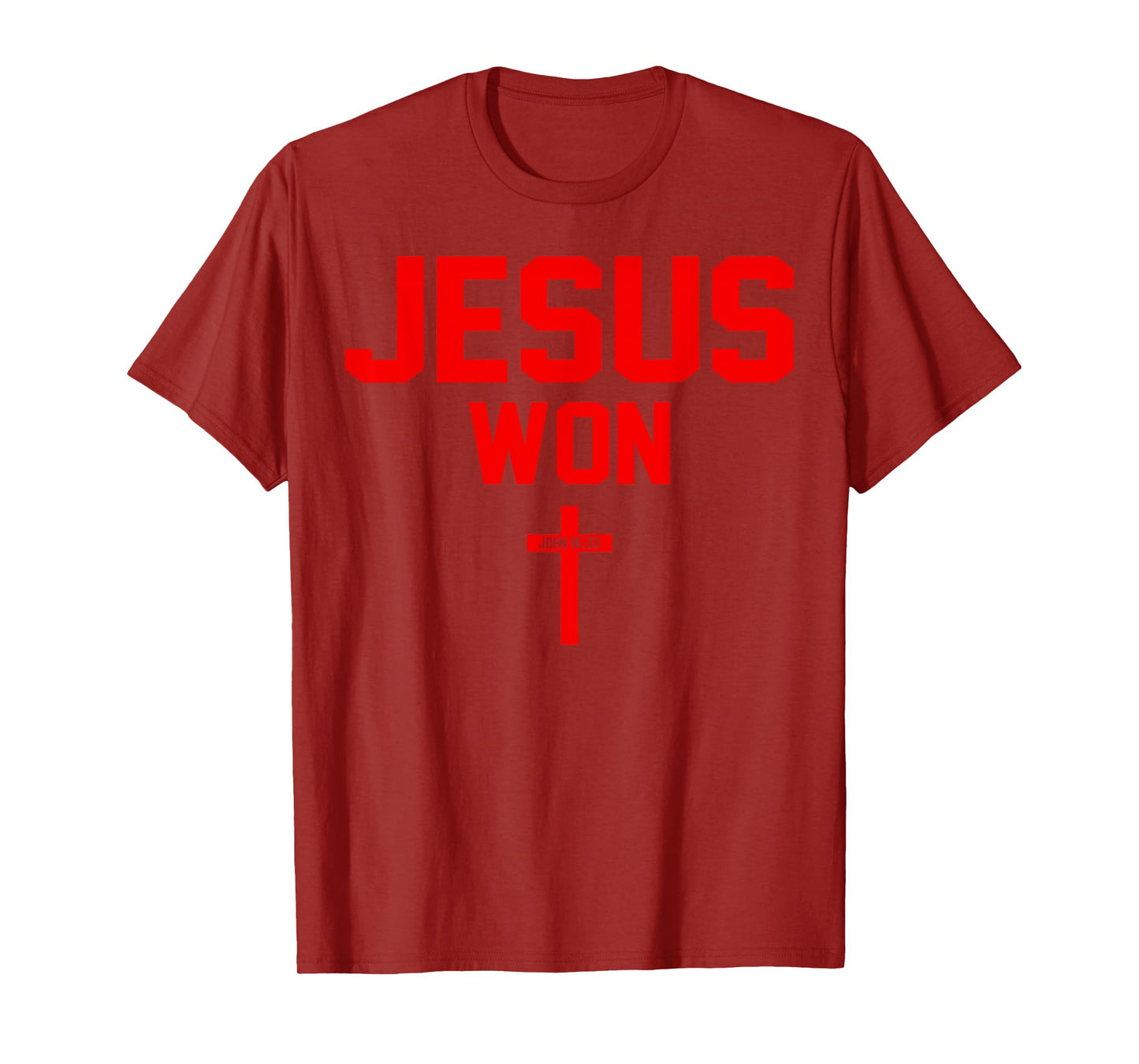 Jesus Won Ohio Pride Vintage Christian Jesus Won T-Shirt