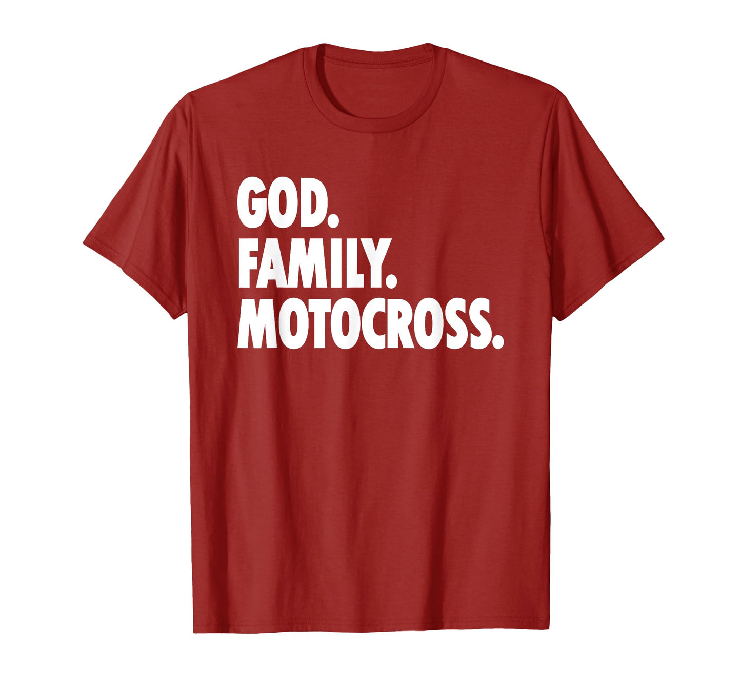 God Family MotoCross - Novelty Faith T-Shirt