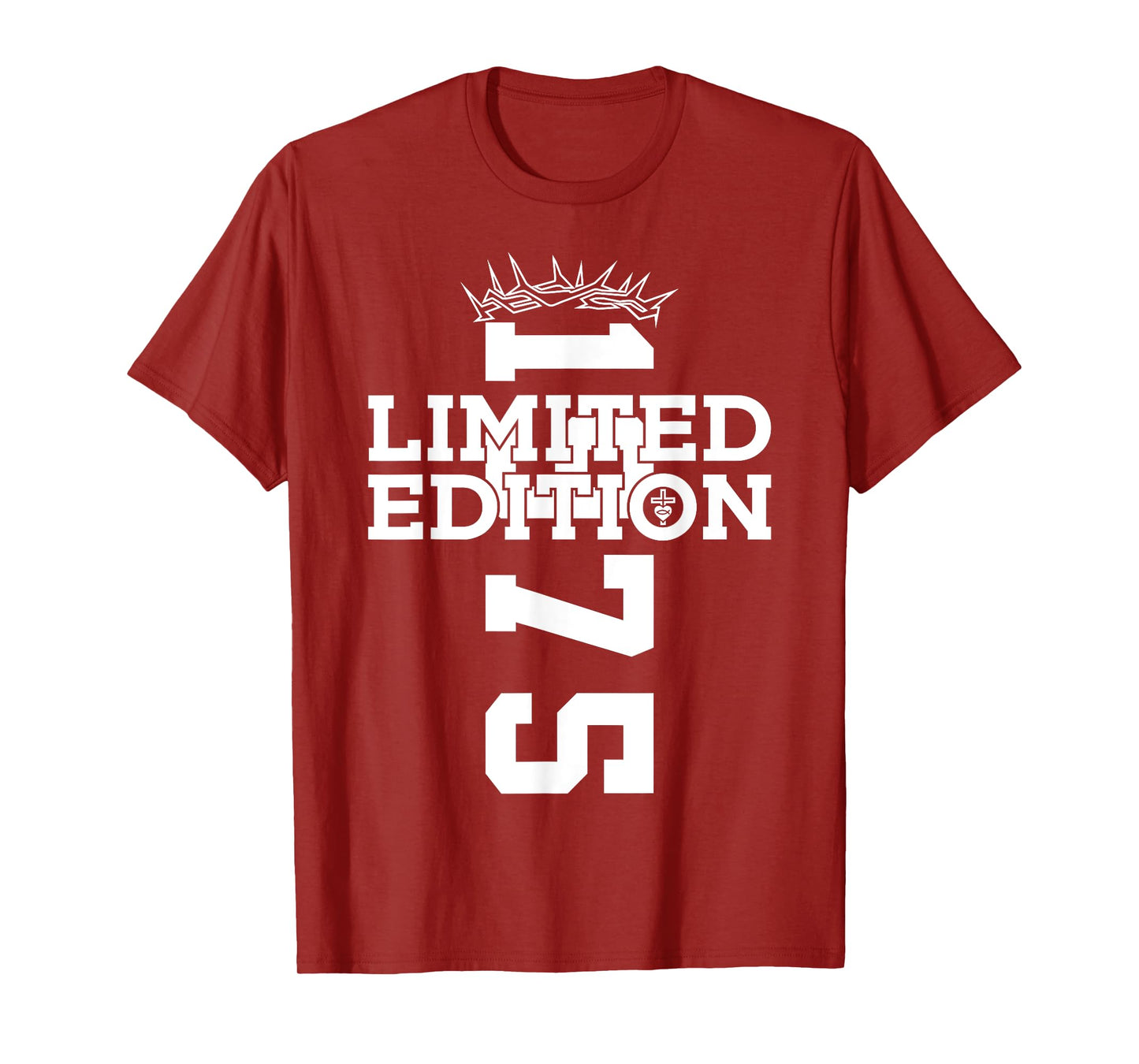 Religious Limited Edition 1975 Jesus 50TH Birthday T-Shirt