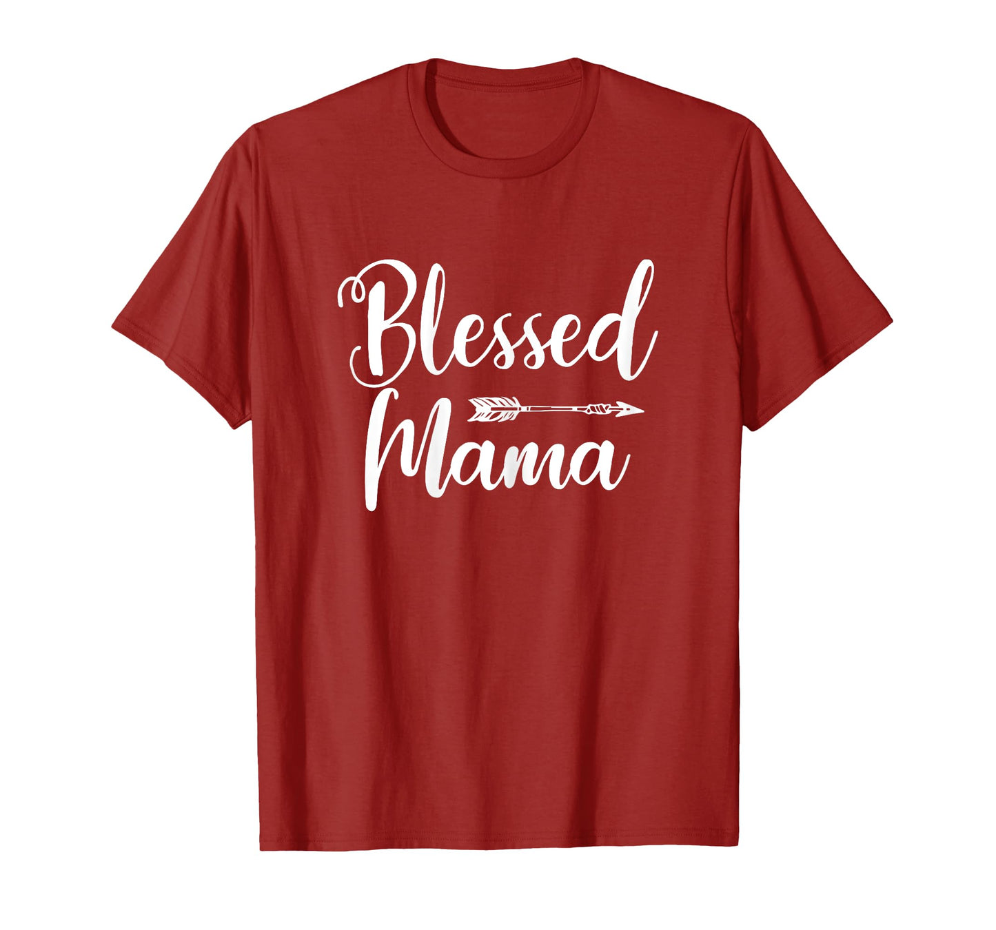 Blessed Mama Shirt With Sayings - Christian Mom Religious T-Shirt