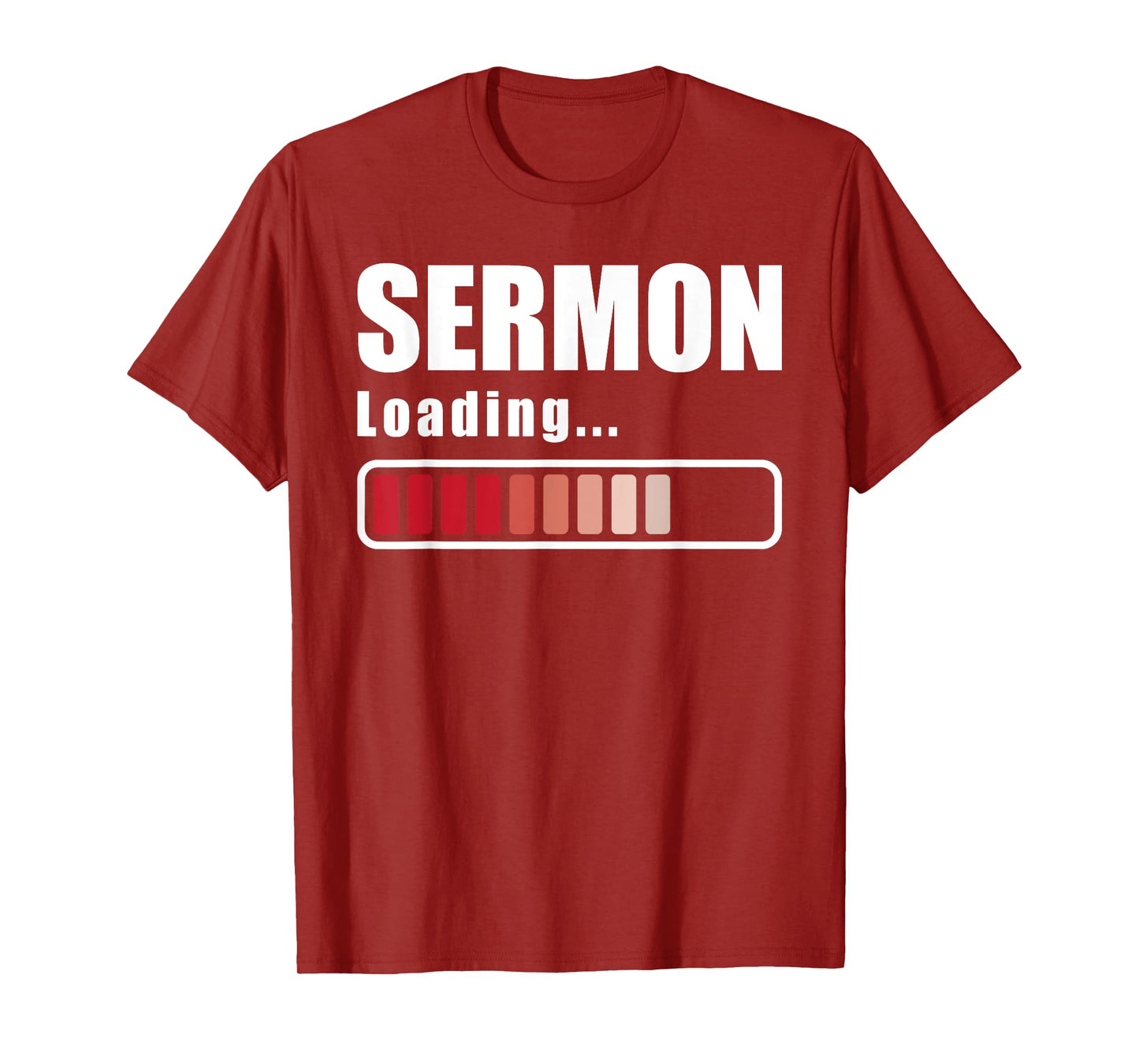 Sermon Loading - Funny Pastor Preacher Minister Clergy T-Shirt