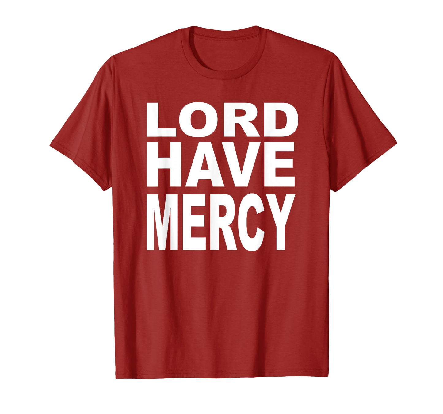 Lord Have Mercy Devotional Christian T-Shirt For Men