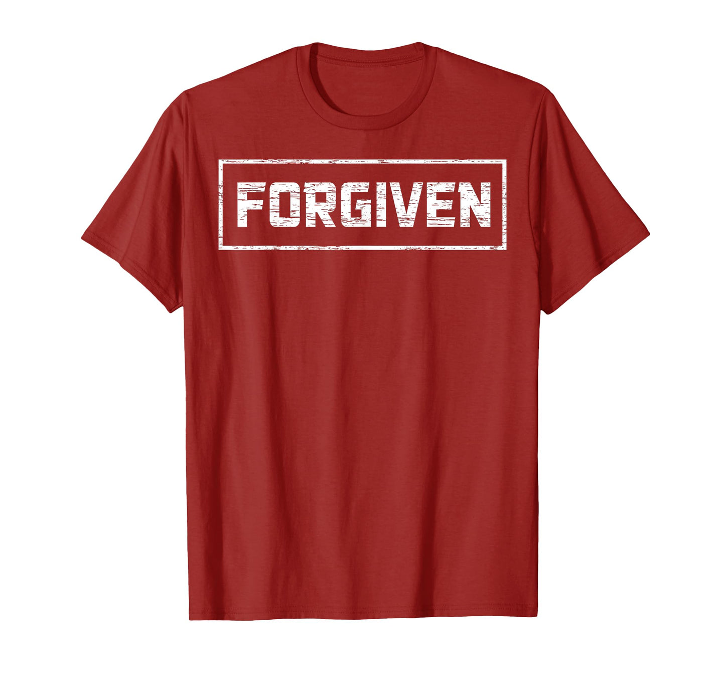 Forgiven Christian Faith Statement tshirt T-Shirt