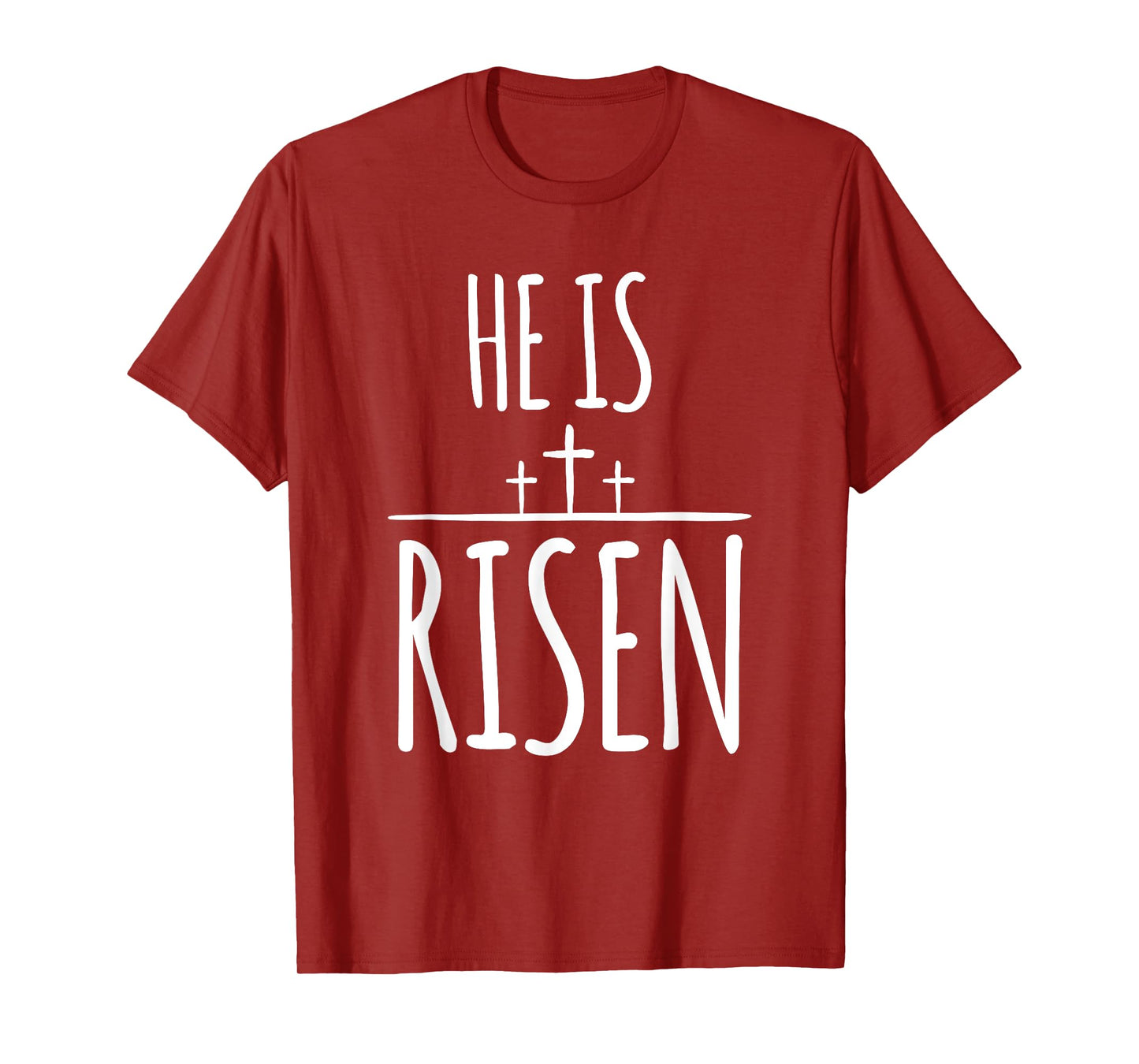 Christian Easter Shirt for Faith Believers He Is Risen T-Shirt