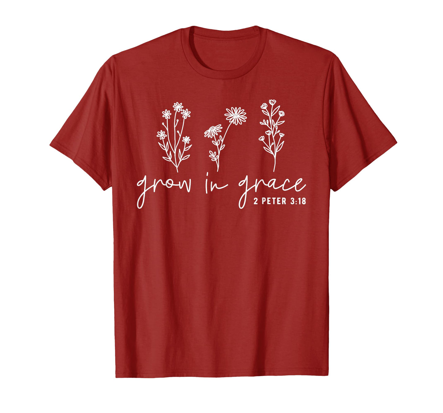 Grow In Grace Christian Easter Day T-Shirt