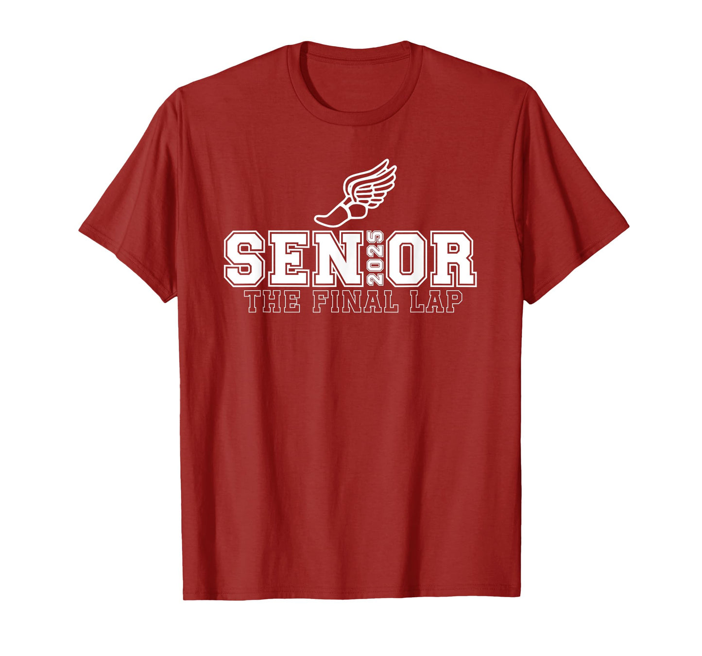Track & Field Senior 2025 Graduation Year - The Final Lap T-Shirt