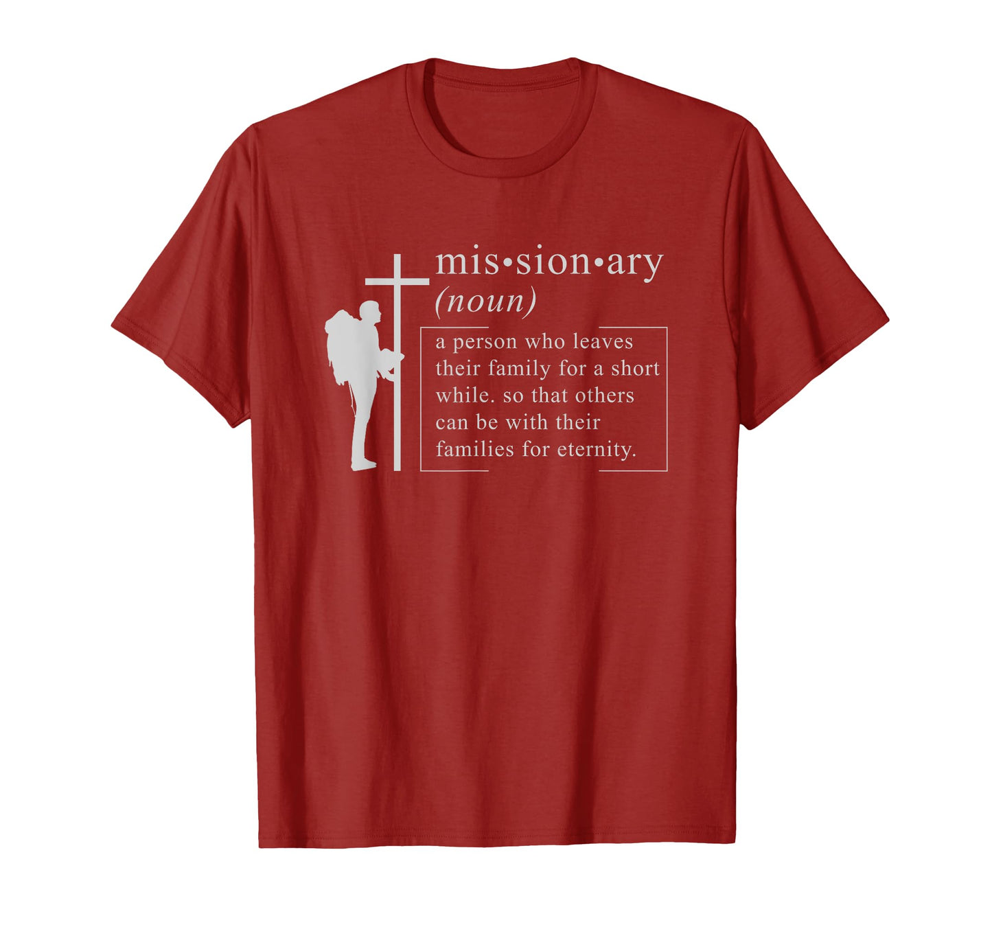 CHRISTIAN MISSIONARY: Missionary Definition Gift Christians T-Shirt