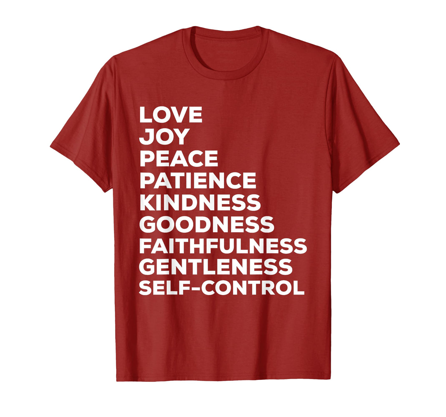 Fruits of the Spirit T-shirt | Love Joy Peace Patience T-Shirt