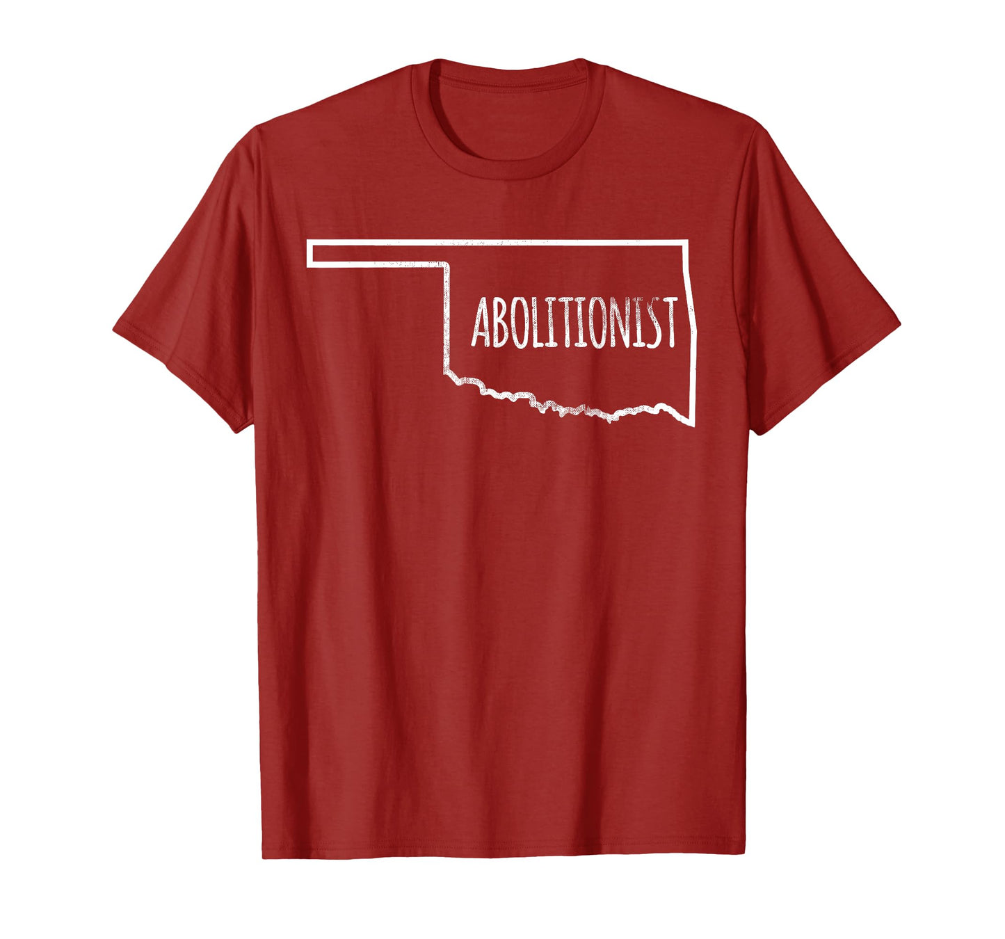 Abolitionist Tshirt Prolife Christian Abortion Oklahoma T-Shirt