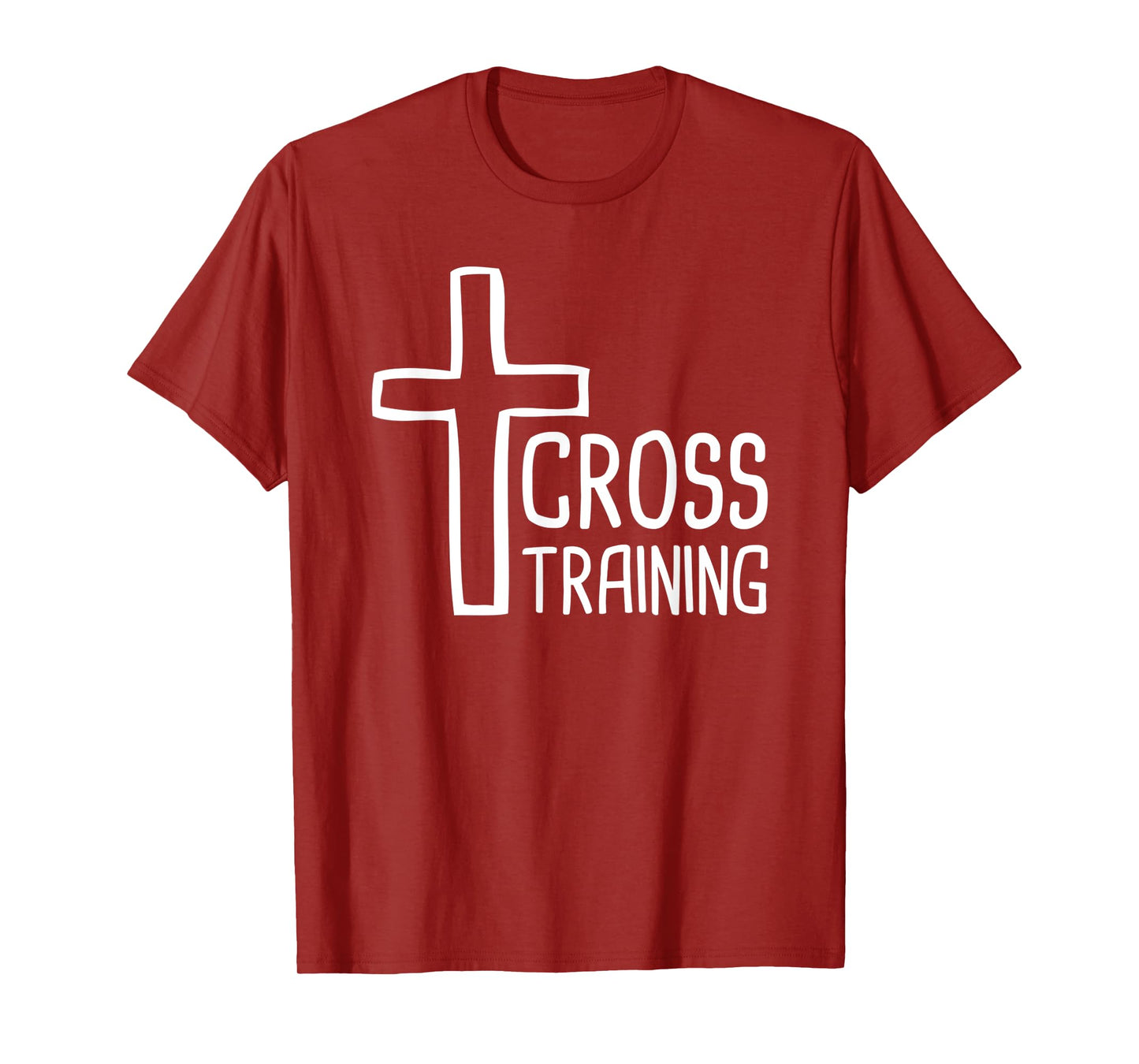 Funny Cross Gift for Christian Workout Gym Fans T-Shirt