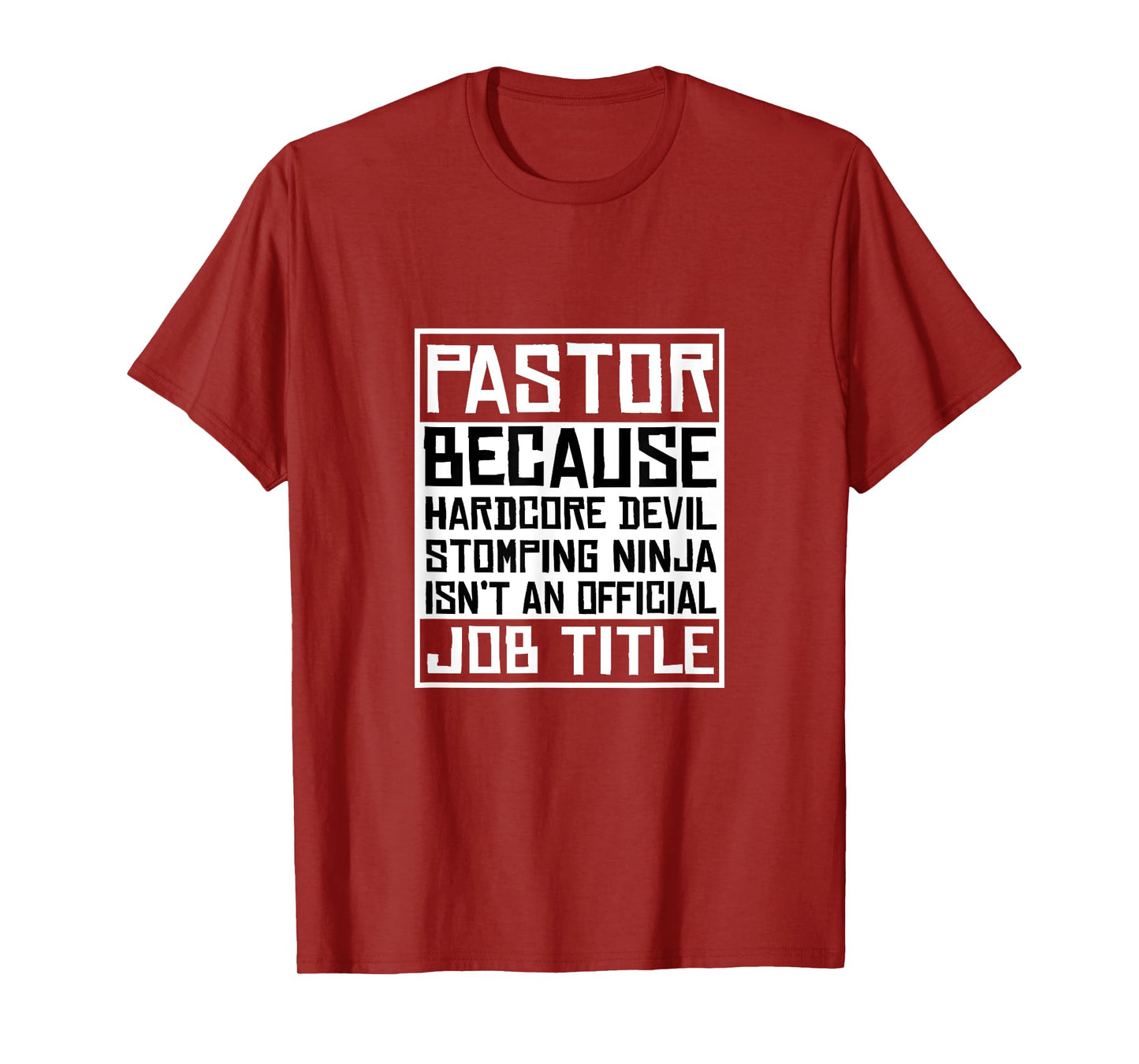 Funny Pastor Gift Christian Jesus Catholic for Men Women T-Shirt