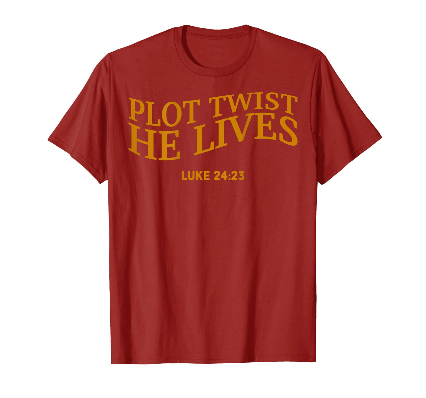 Plot Twist He Lives Christian Funny Easter God Toddler Son T-Shirt