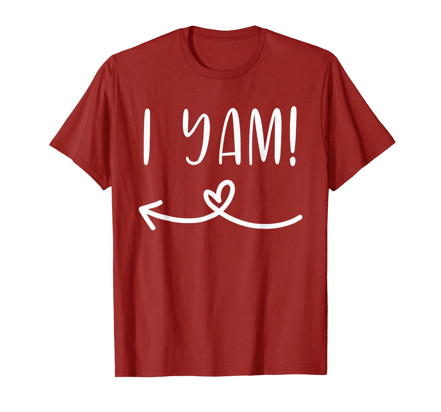 Thanksgiving Matching Couple She's My Sweet Potato I Yam Set T-Shirt