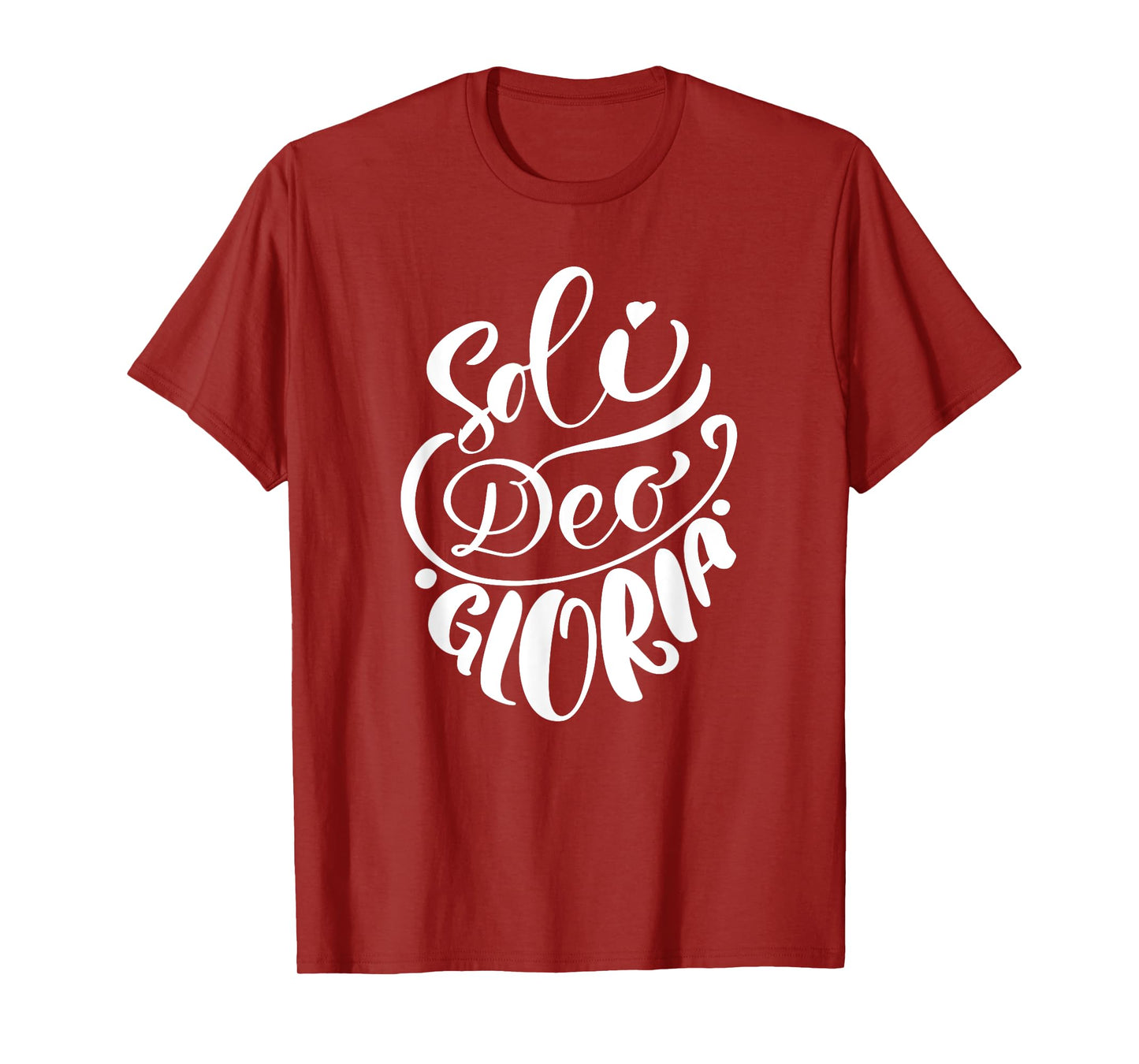 Soli Deo Gloria | Glory to God Alone |Christian Women T-Shirt