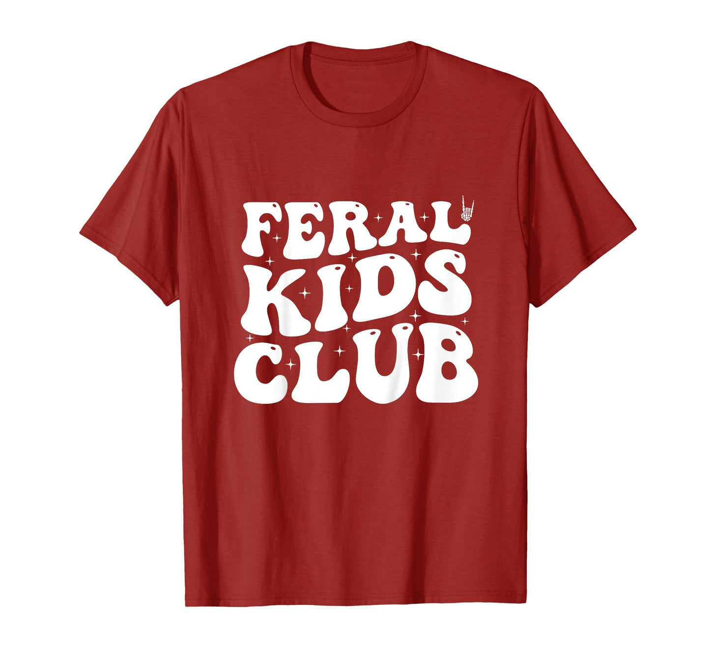 Kids Funny Feral Kids Club T-Shirt