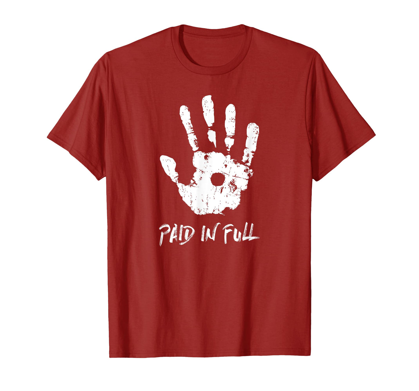 Jesus Hand Print, Paid in Full - Christian Faith T-Shirt