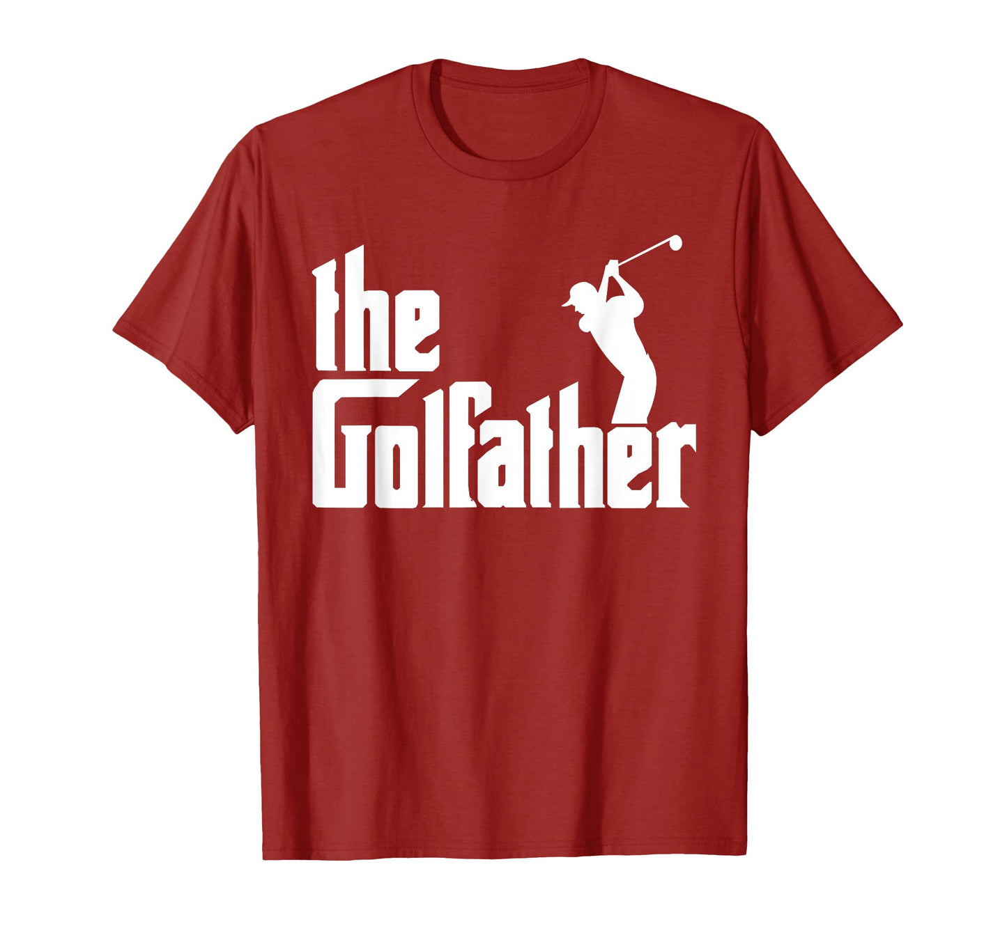 The GolfFather Funny Golf Father God Father Dad Golfer T-Shirt