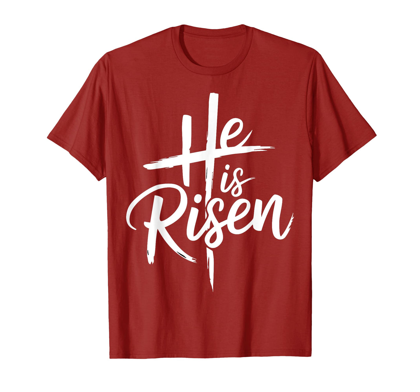 He is risen jesus cross for christian easter day T-Shirt
