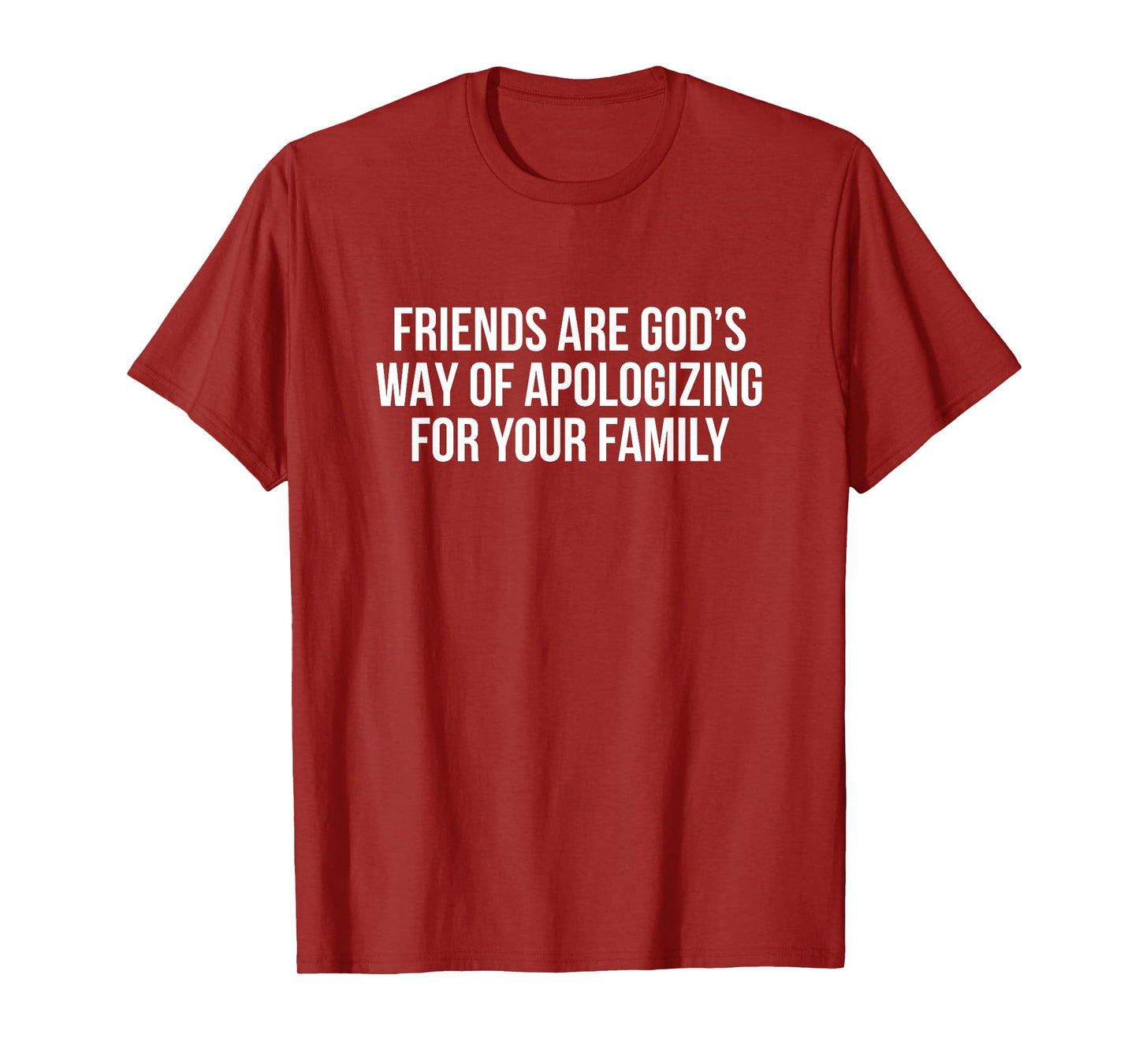 Friends are God’s Way of Apologizing for Your Family T-Shirt