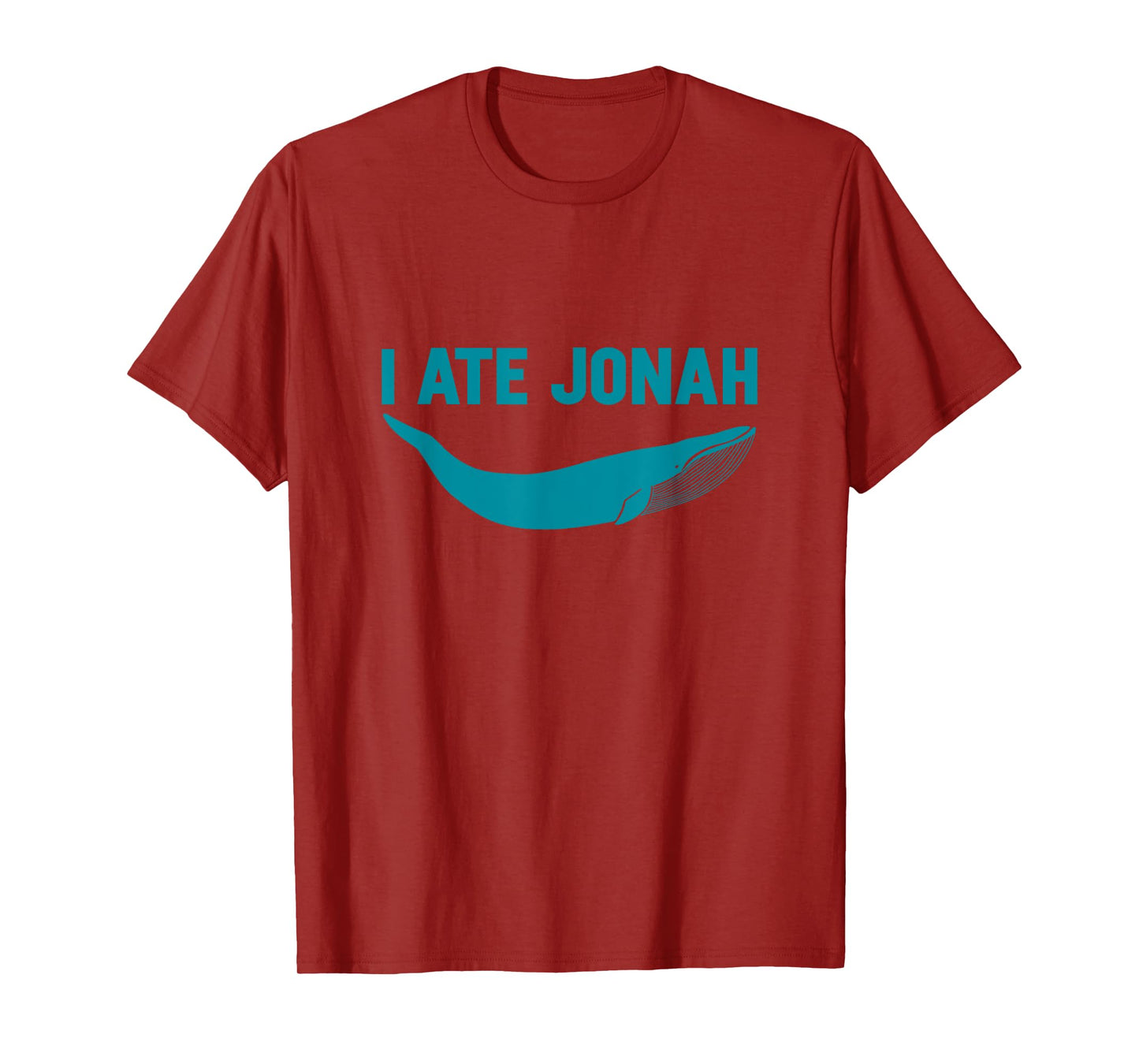 Book of Jonah - Whale - Big Fish - Bible True Stories T-Shirt