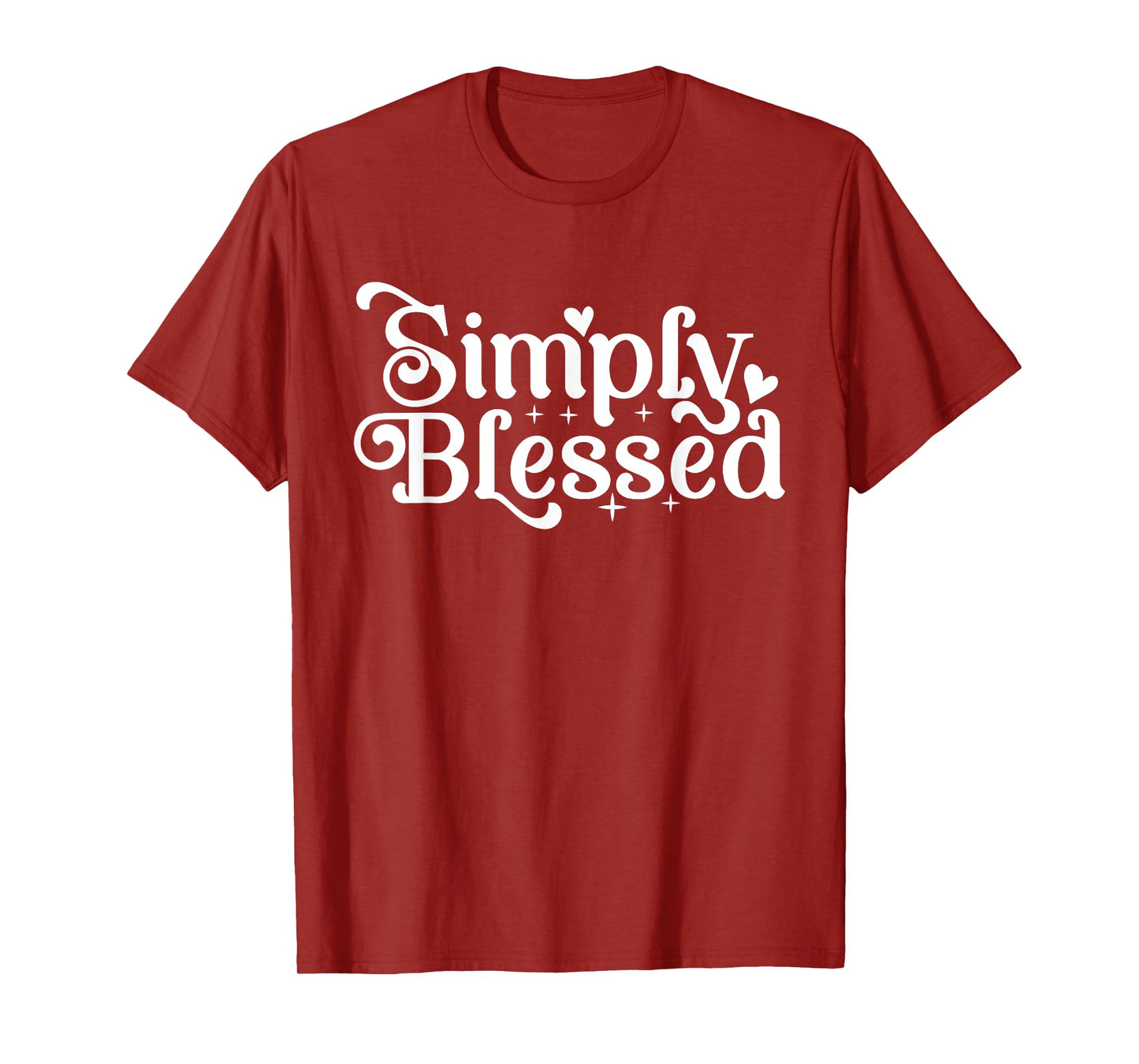 Blessed Beyond Measure Simply Blessed Family Blessing Faith T-Shirt