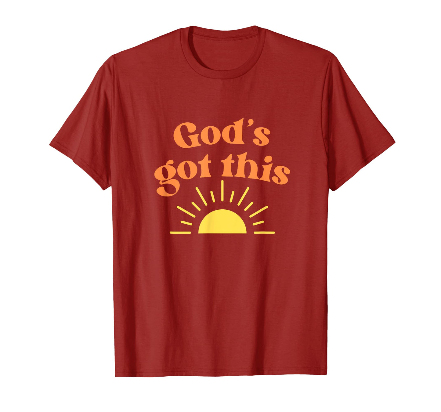 Inspirational and cute Christian - God's got this T-Shirt