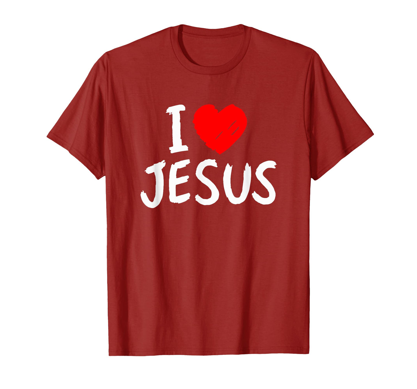 Jesus I Love Jesus-Jesus Loves You Christian God Faith Bible T-Shirt