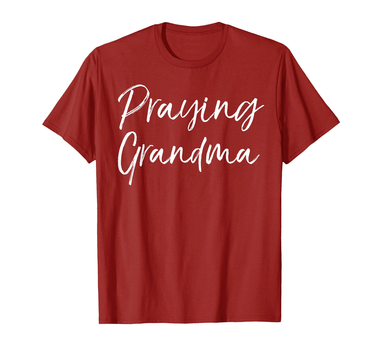 Christian Mother's Day Gift Prayer Warrior Praying Grandma T-Shirt