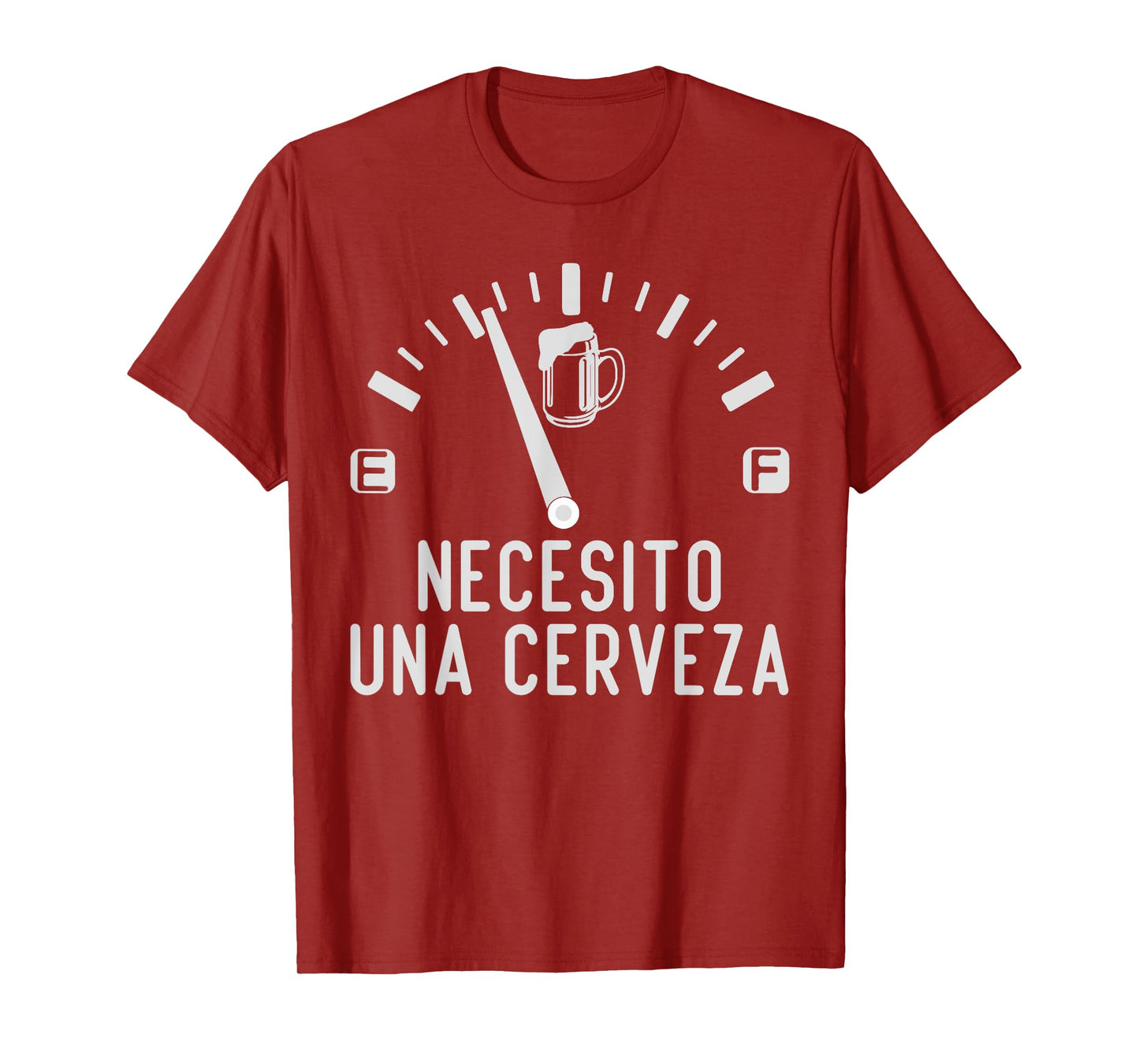 Necesito Una Cerveza Funny Mexican Beer Drinking Party T-Shirt