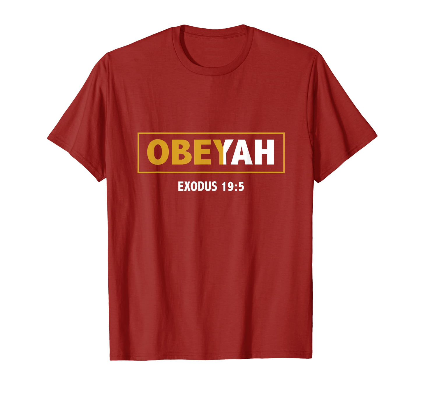 Hebrew Roots Movement Yahweh Yahshua Yeshua Obeyah T-shirt T-Shirt