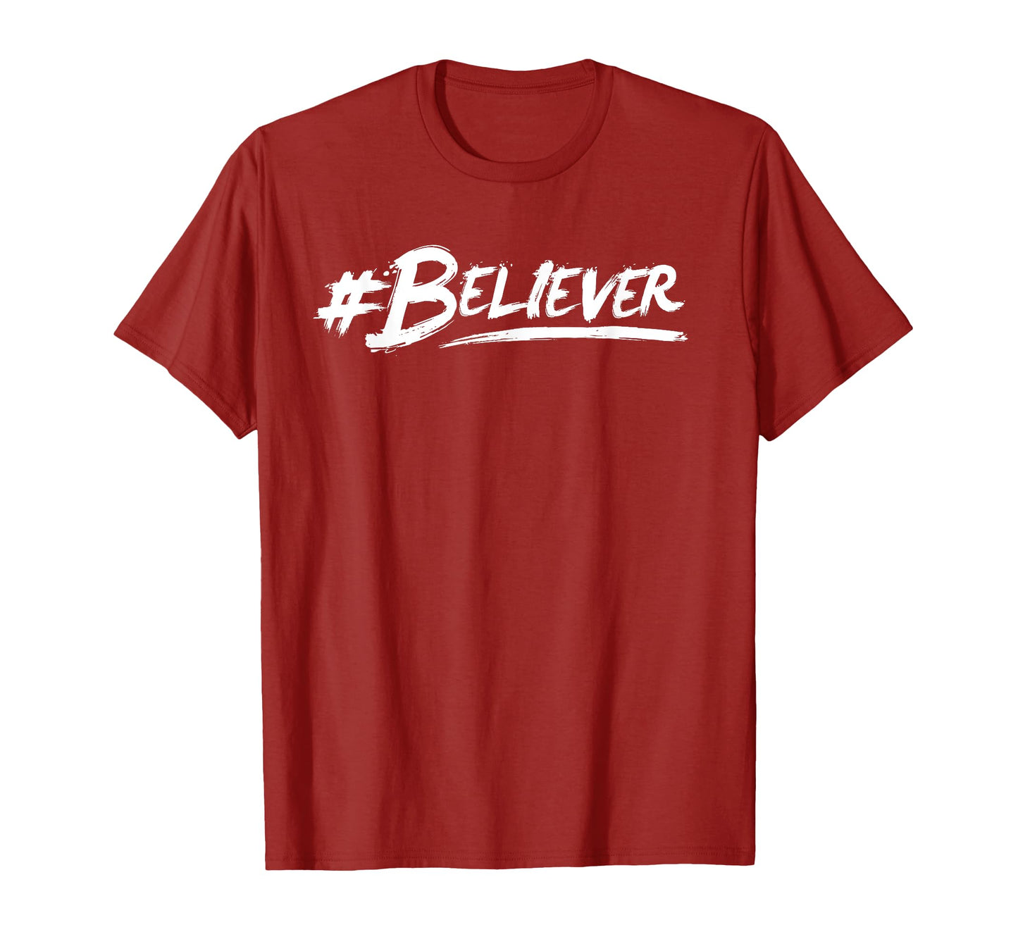 #Believer T-Shirt art Christian Jesus shirt for Women or Men T-Shirt