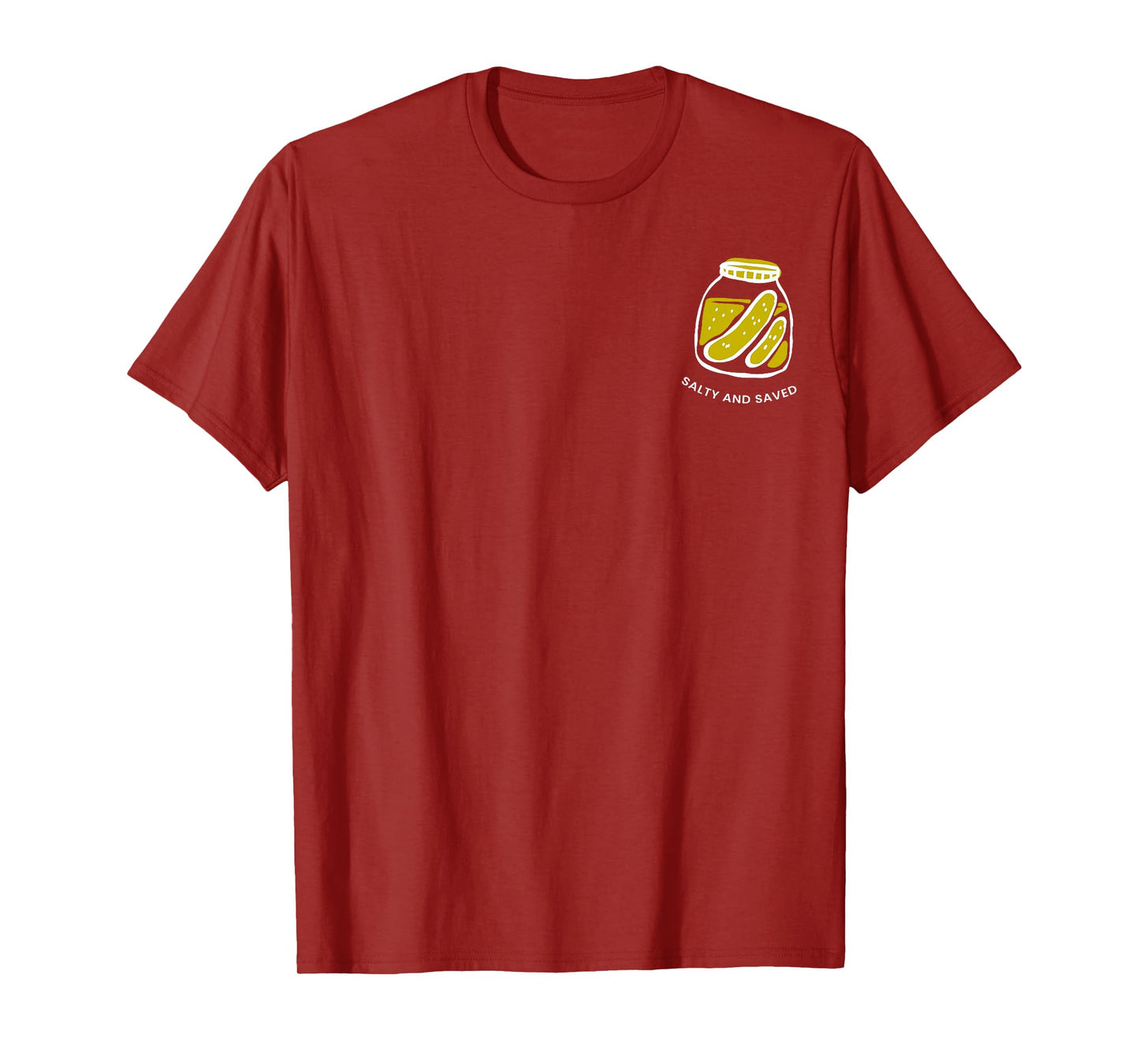 Pickles Jesus Salty And Saved Official T-Shirt