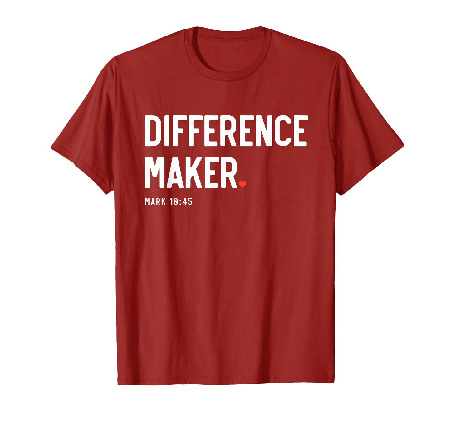Missions Trip Difference Maker Christian Gifts Missions Trip T-Shirt