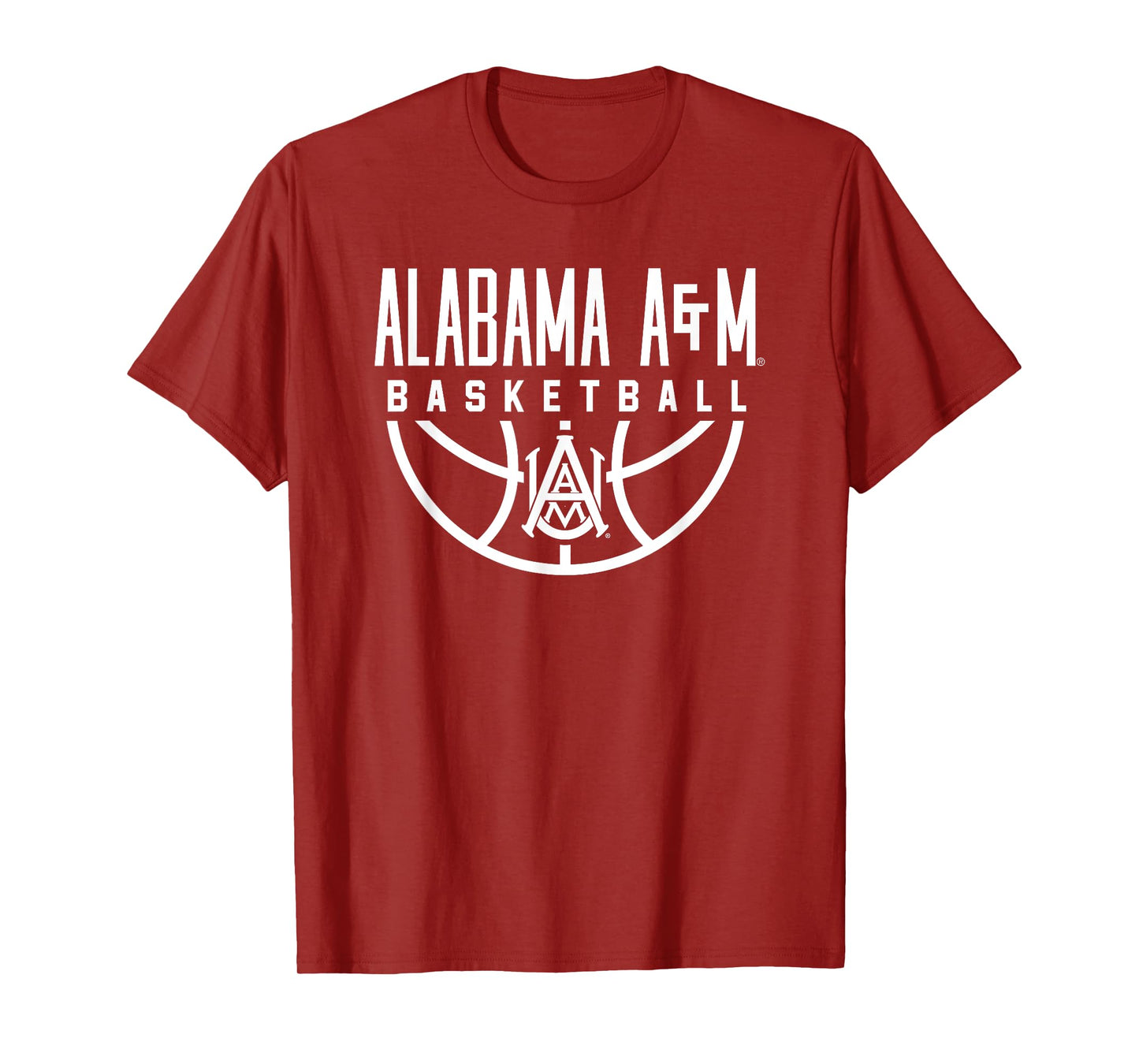 Alabama A&M University Bulldogs Basketball Arch T-Shirt