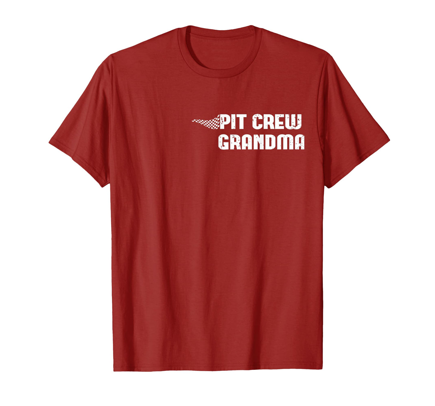 Pit Crew Grandma Racing Car Family Matching Birthday Party T-Shirt