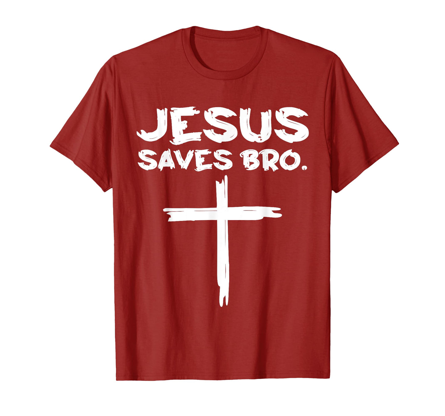 Jesus Saves Bro - Jesus Cross Vintage T-Shirt