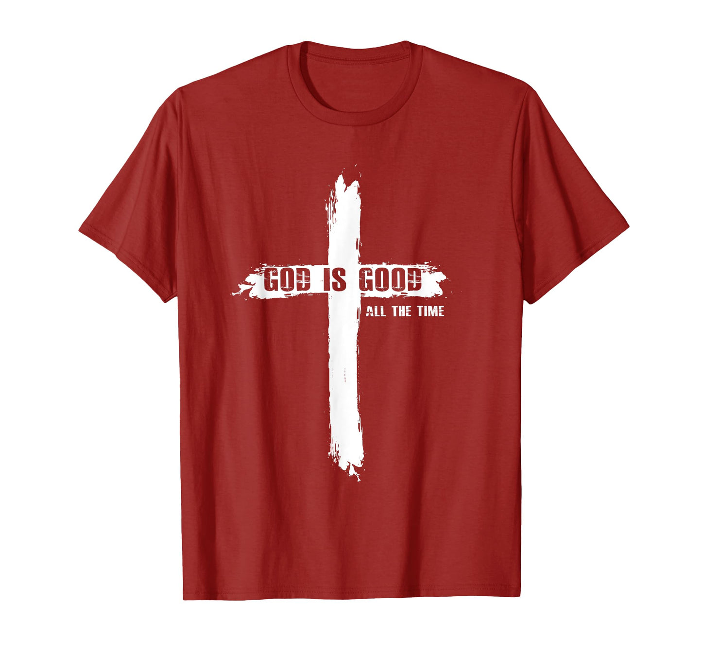 God Is Good Cross Funny Christian Shirt for Men Women T-Shirt