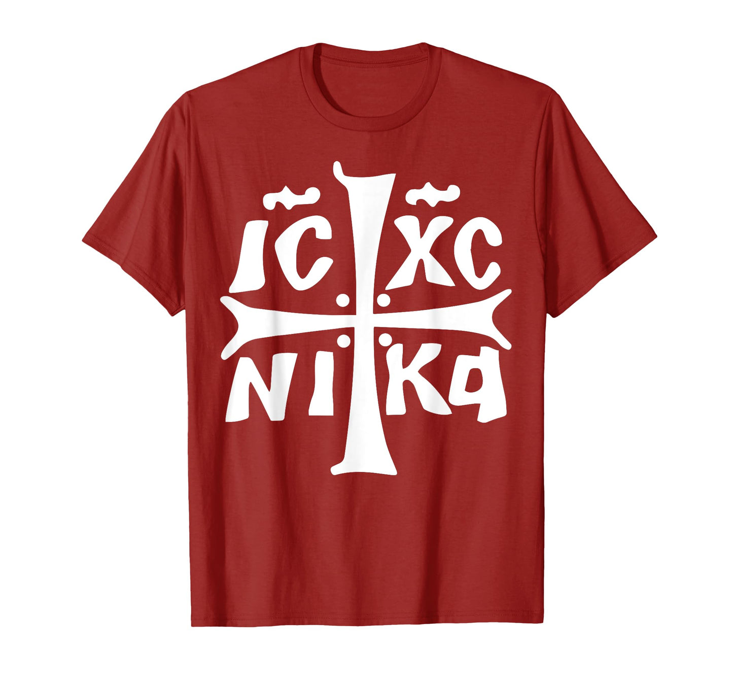 IC XC NIKA Cross Christogram Orthodox Christian T-Shirt