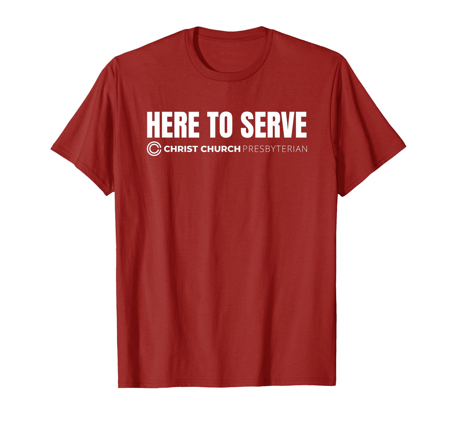 | Here to Serve Front | T-Shirt