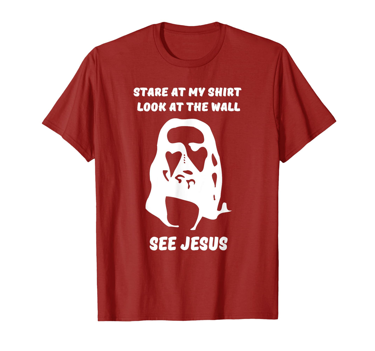 Easter Gift Jesus Christ Christian Gift Optical Illusion T-Shirt
