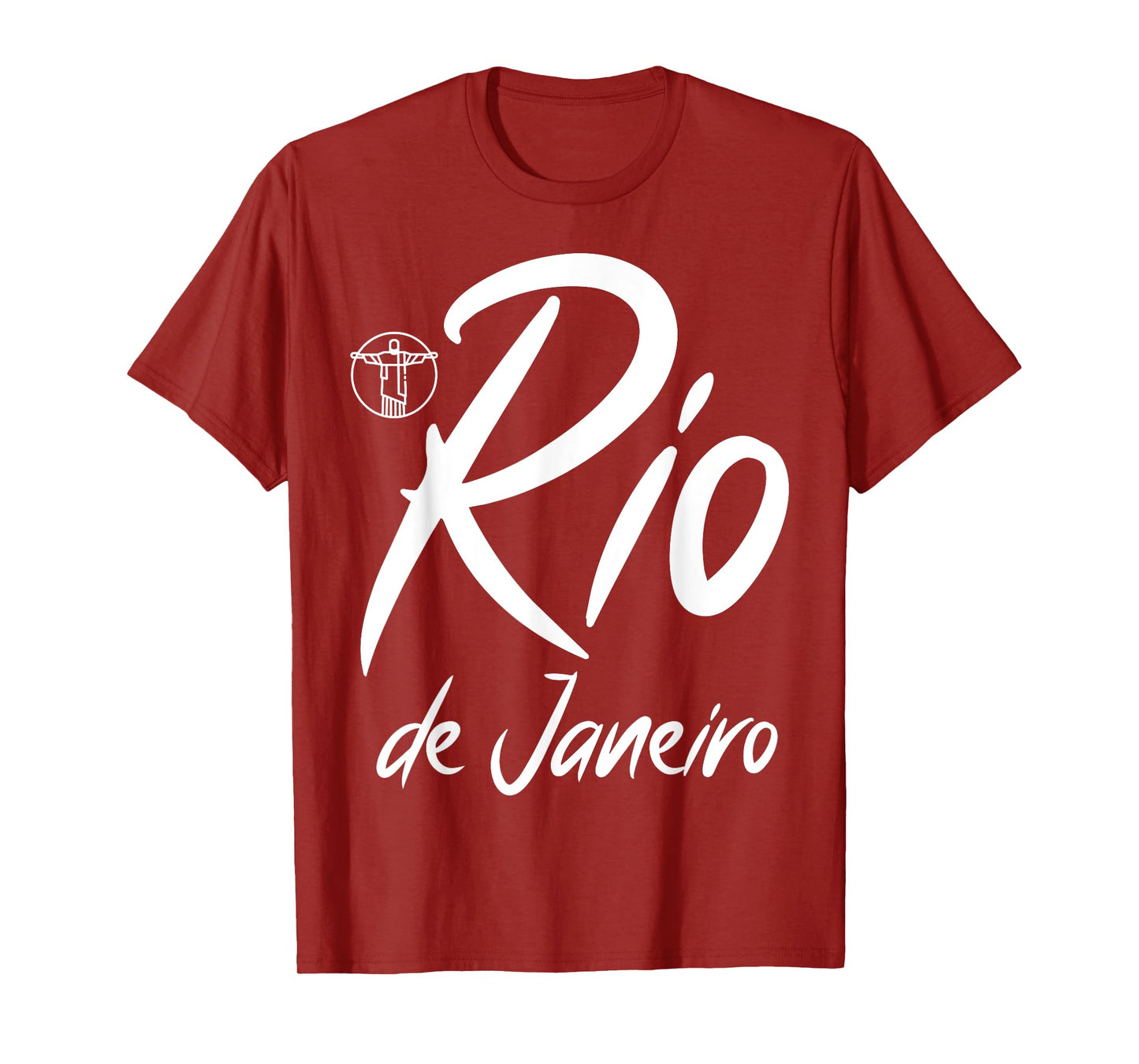 Rio de Janeiro Souvenir s Christ Statue Art s Brazil Travel T-Shirt